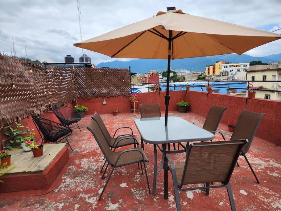 Casa Ines/ Terraza/ Centro De Oaxaca Leilighet Eksteriør bilde